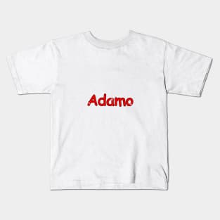 Adamo name. Personalized gift for birthday your friend. Kids T-Shirt